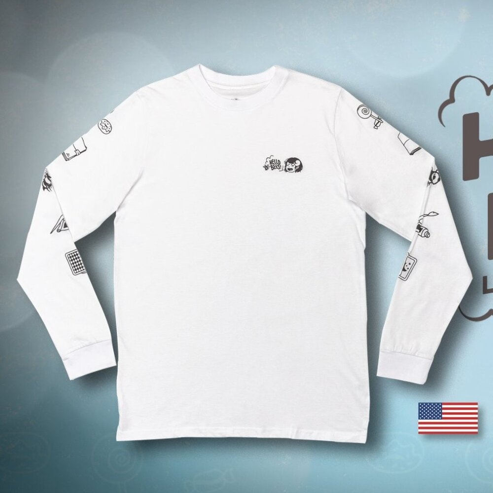 Long sleeve shirt White - Critical Role Hello Bees